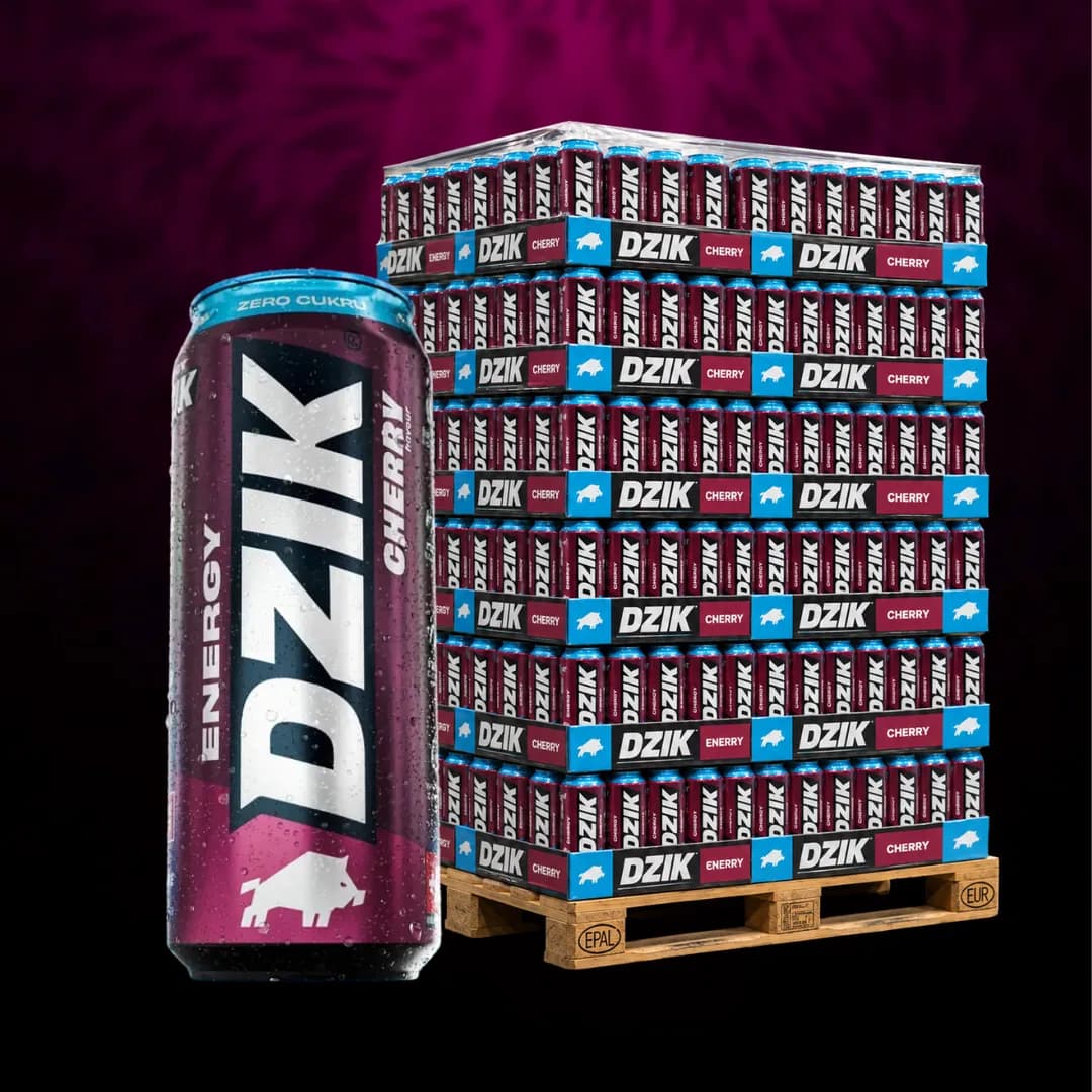 DZIK Energy Cherry 500 ml