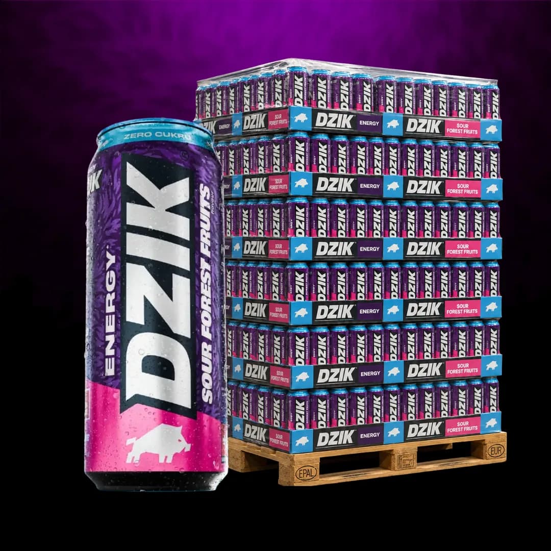 DZIK Energy Sour Forest Fruits 500 ml