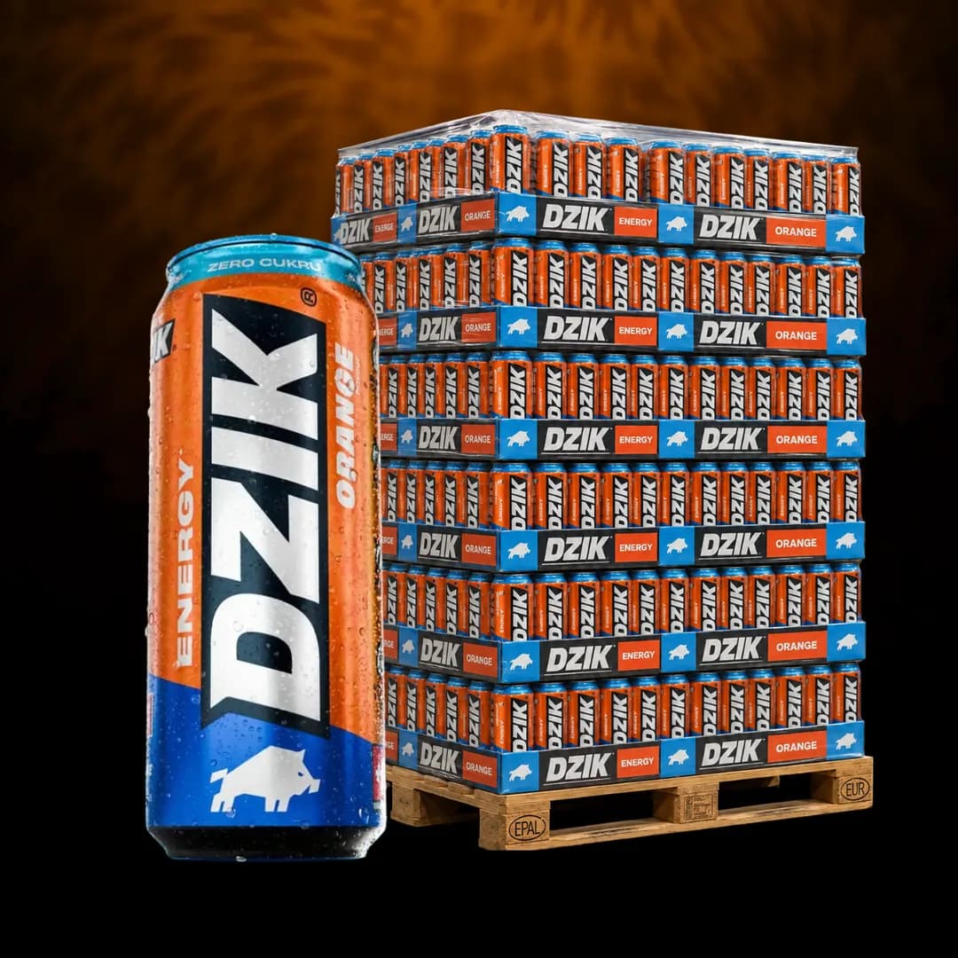 DZIK Energy Orange 500 ml