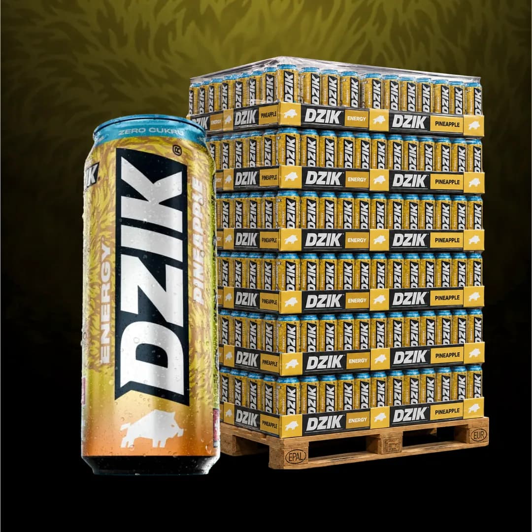 DZIK Energy Pineapple 500 ml
