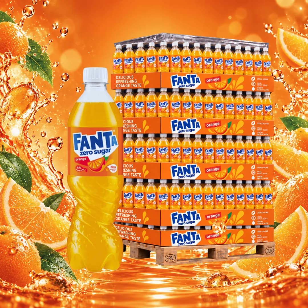 Fanta Orange Zero Cukru 500 ml