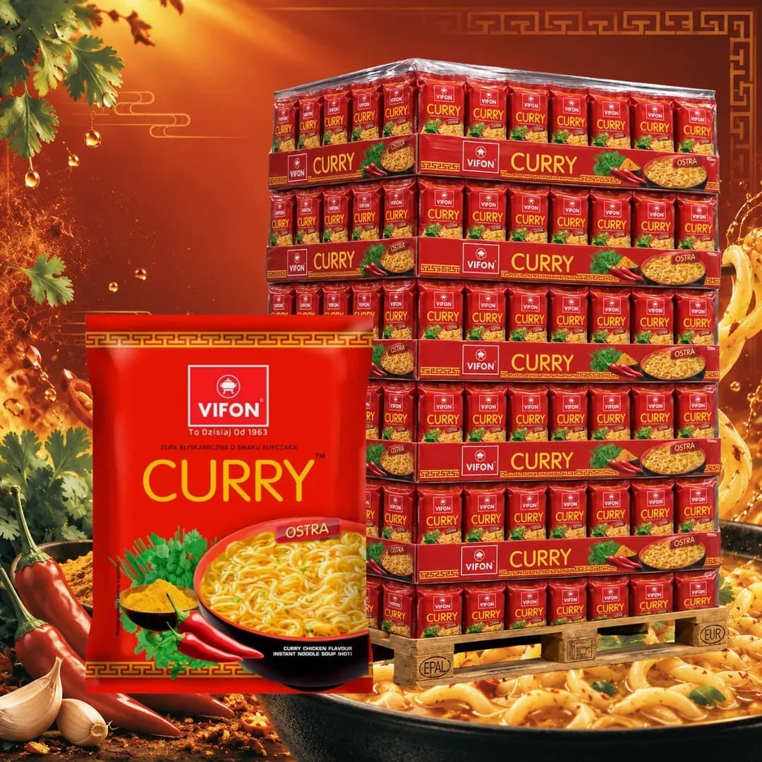 Vifon Kurczak Curry (ostra)