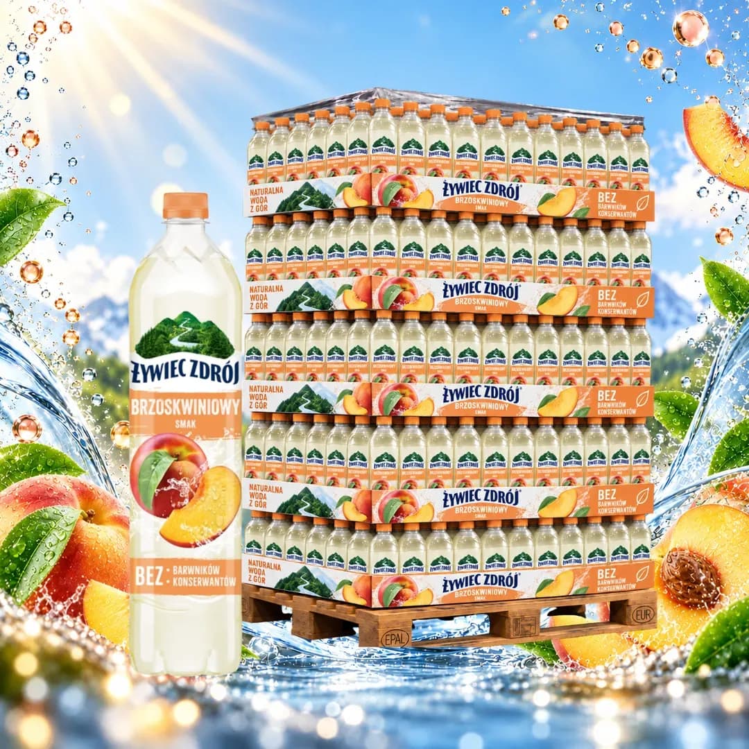 Żywiec Zdrój Brzoskwinia 1,2 l