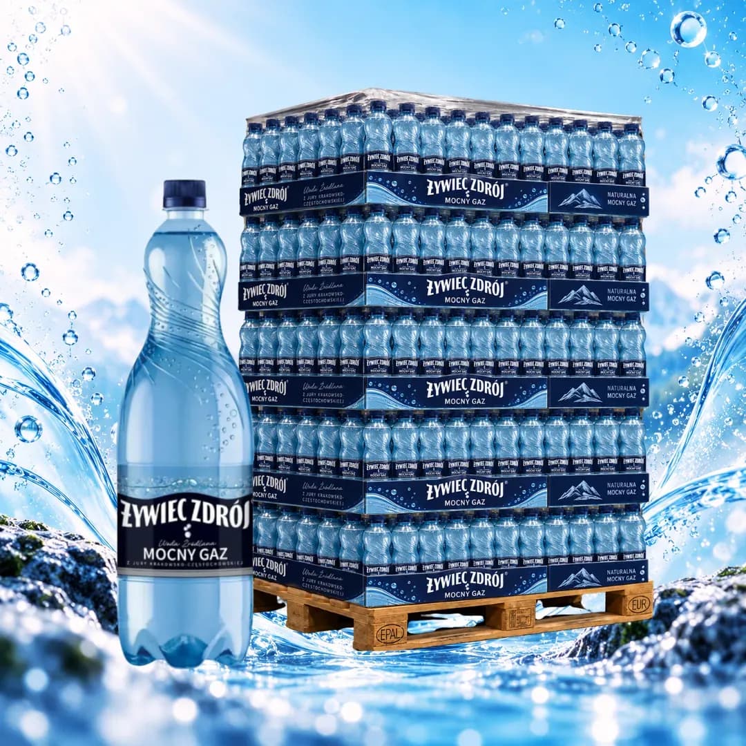 Żywiec Zdrój Gazowana 1,5 l